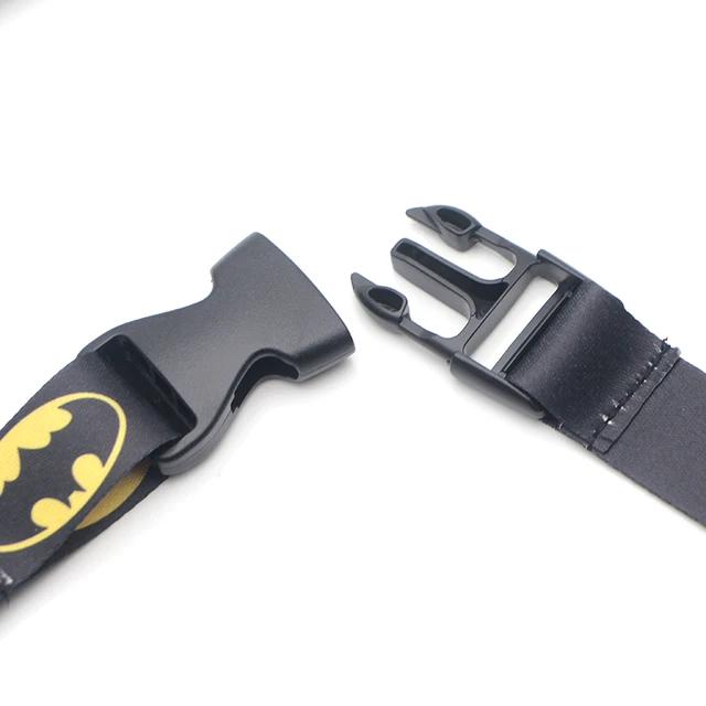 Batman Joker Character Heavy Duty Metal Retractable Reel ID Badge Key Card  Tag Holder with Belt Clip