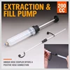 200cc Oil Fluid Extractor & Filling Syringe Bottle Transfer Hand Pump Automotive Fluid Extraction Car Fuel Pump Car Styling ► Photo 1/6