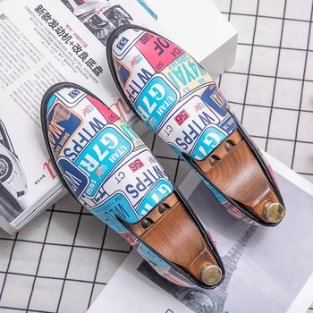 

Original Casual Loafers Shoes Young Luxury Brand Men Shoes Fashion Mens Large Size Shoes Comfortable Adult Casual Shoe