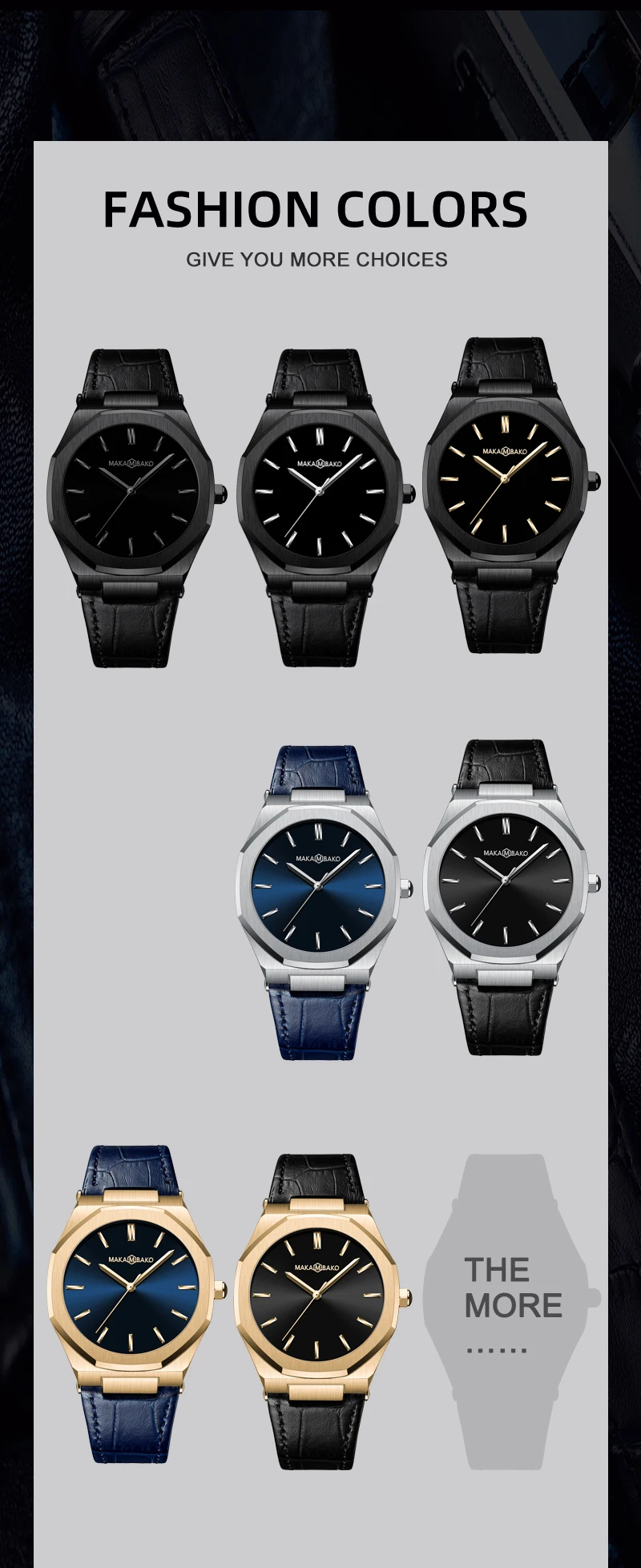 2021 New Luxury Genuine Leather Band Business Men's Quartz Watches Waterproof Creative All Black Dial Brand Male's Wristwatch
