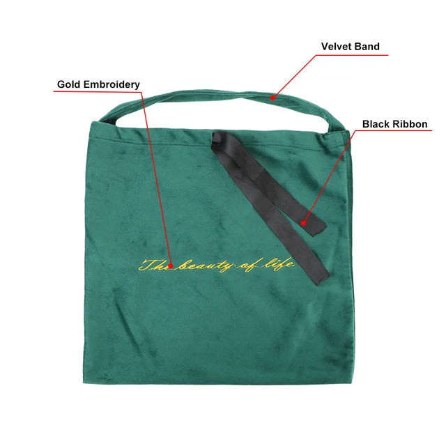 Versatile and stylish Velvet Drawstring Pouch for organizing and gifting purposes.
