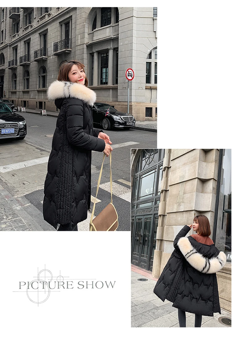 According to Nalini down Jacket Women's New Style Korean-style Mid-length Loose And Plus-sized Cotton-padded Clothes Studen