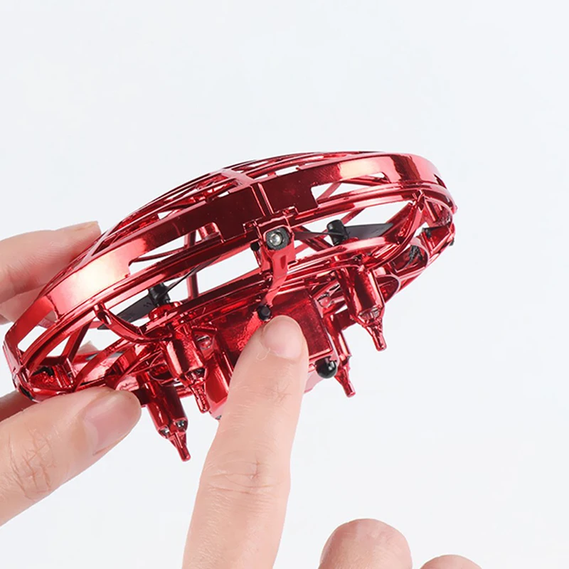 Мини летающий НЛО RC droneFlayaball индукционный Квадрокоптер Дрон детские игрушки Infraed