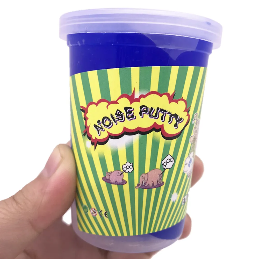 Closestool Noise putty Slime Fart Mud Tricky снятие стресса Sludge Toys 0905
