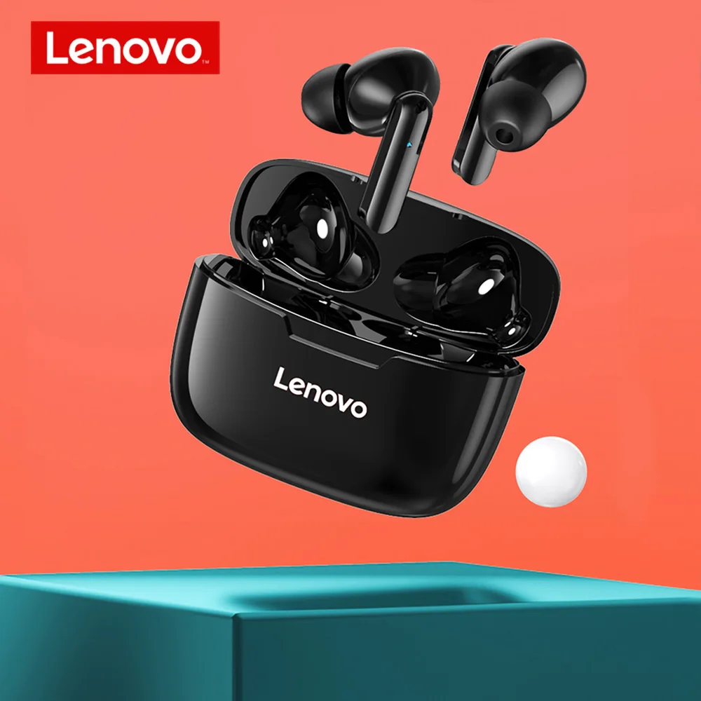Lenovo XT90 Wireless Bluetooth Earphones TWS Earbuds Waterproof Headset HiFi Wireless Headset With Mic Sport Ear Buds Bluetooth