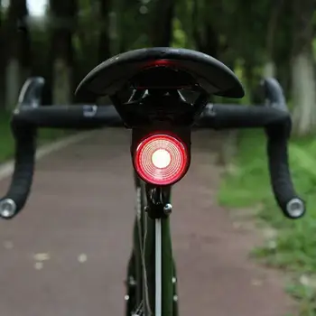

Bike Light USB Rechargeable 3 Modes Waterproof Cycling Flashlight Automatic Brake Taillight Remote Control Bicycle Rear Light