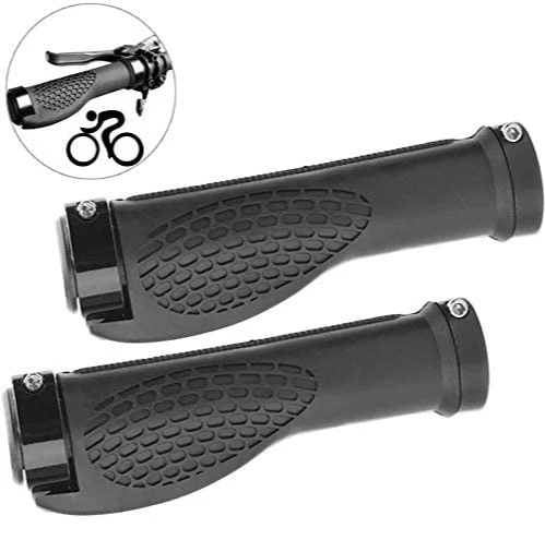 Bike-Grips Bicycle-Handlebar-Handles Rubber Non-Slip of 1-Pair