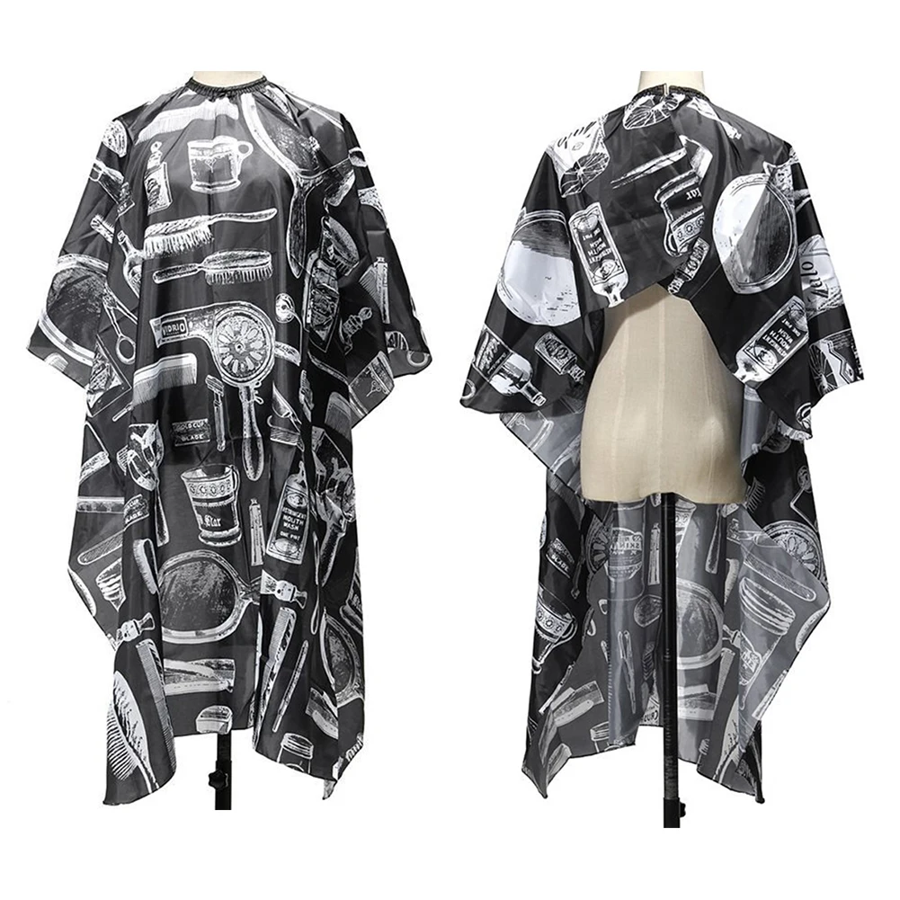 Бытовые чистящие фартук Парикмахерская накидка для стрижки волос Ткань для накидка для салона, парикмахерской ткань краткое Стиль