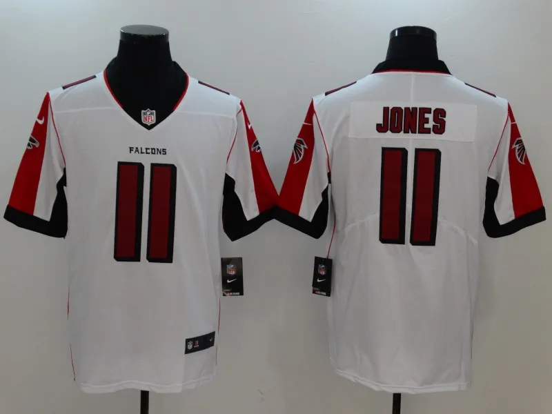 Розовый Мужские футболки для футбола, Matt Ryan Calvin Ridley evonta Freeman Deion Sanders - Цвет: Розовый