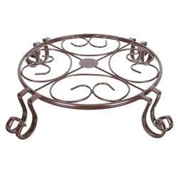 Support de plantes en métal, support de fleurs, décoration de balcon, couloir, support de pots de fleurs, pratique, Chic, au sol 