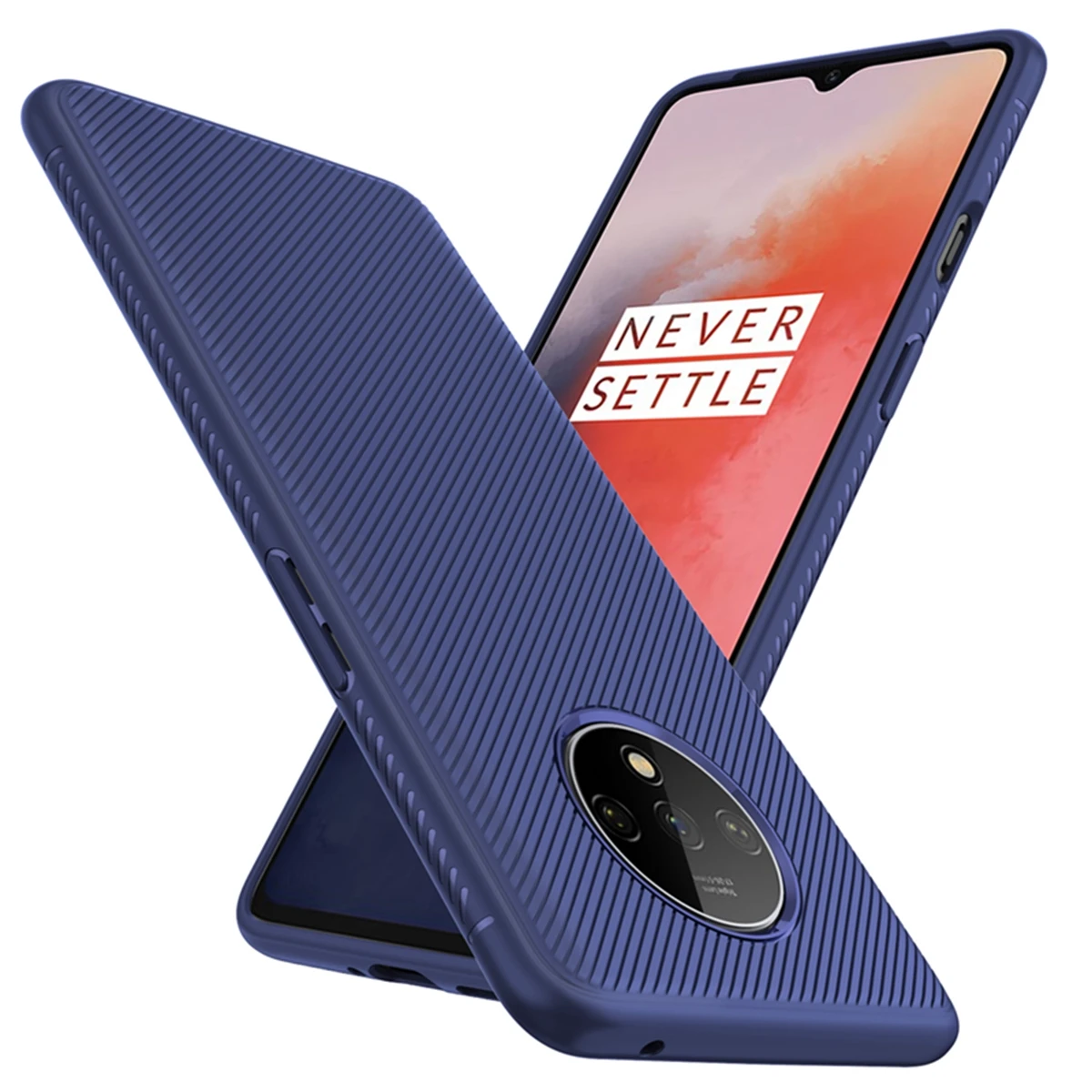 

For Oneplus 7T 7 Pro Case Silicon Slim Matte TPU Textured Rubber Shockproof Cover One Plus 7 Pro 1+7 Oneplus 7 T 7T Case Armor