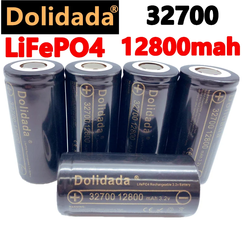 1-10 шт. оригинальный аккумулятор 3 2 В 32700 12800 мАч LiFePO4 55a высокой мощности с