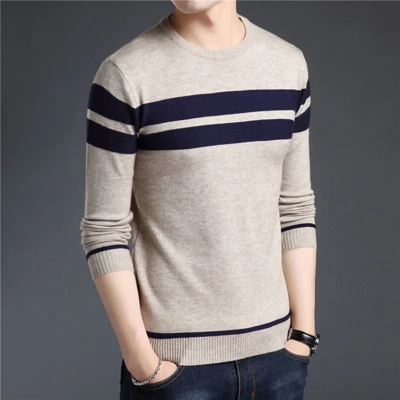 New Fashion Spring Autumn men Wool Pullovers Men Sweaters Pullover men colorful sweater O-Neck