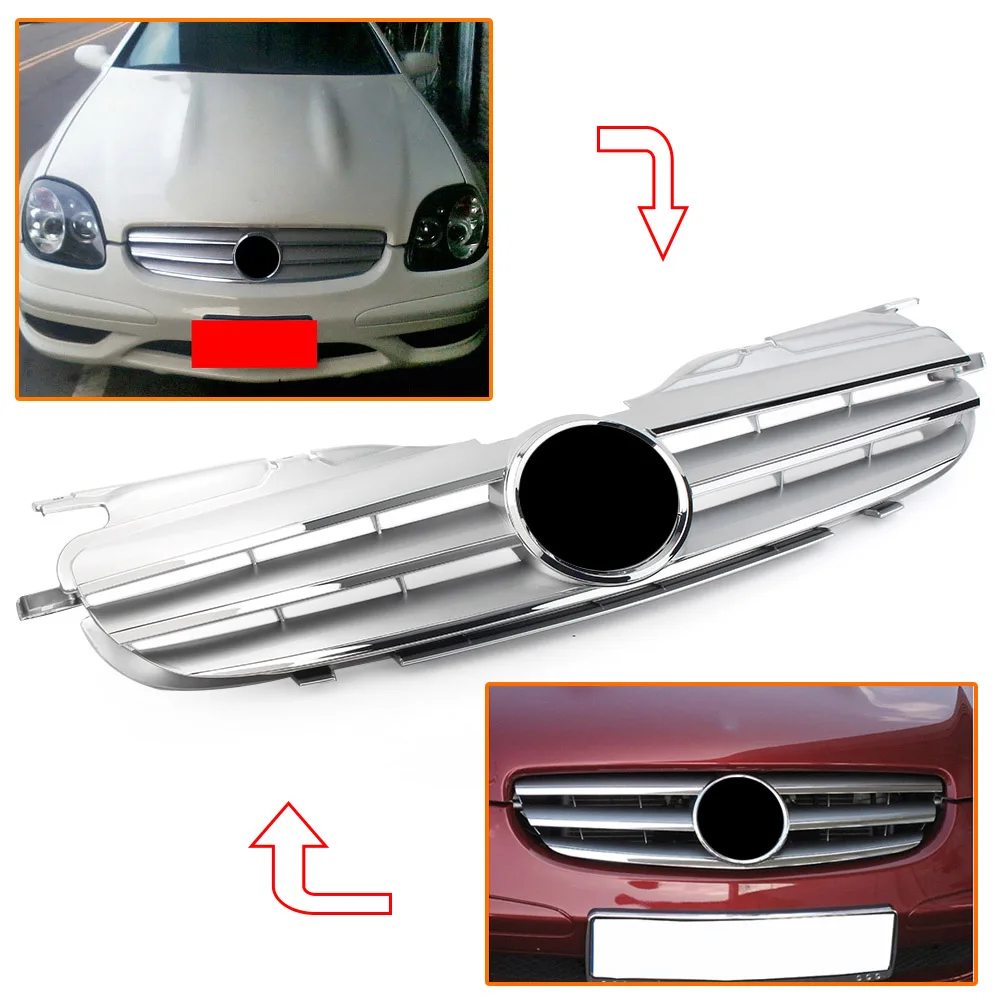 Решетка для автомобилей Mercedes Benz W170 R170 SLK Class 1998 1999 2000 2001 2002 2003 2004|Гоночные решетки| |