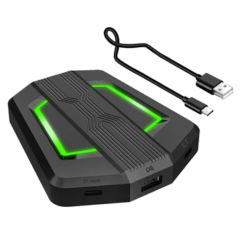 

Portable Keyboard And Mouse Converter Adapter For A Variety Of Game Console Equipment Game Handles DJA88