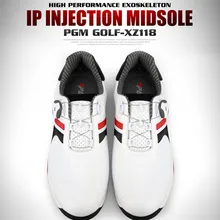 PGM обувь для гольфа мужская Водонепроницаемая дышащая спортивная обувь с вращающейся подошвой для гольфа кроссовки с пряжкой тренировочная обувь Прямая поставка