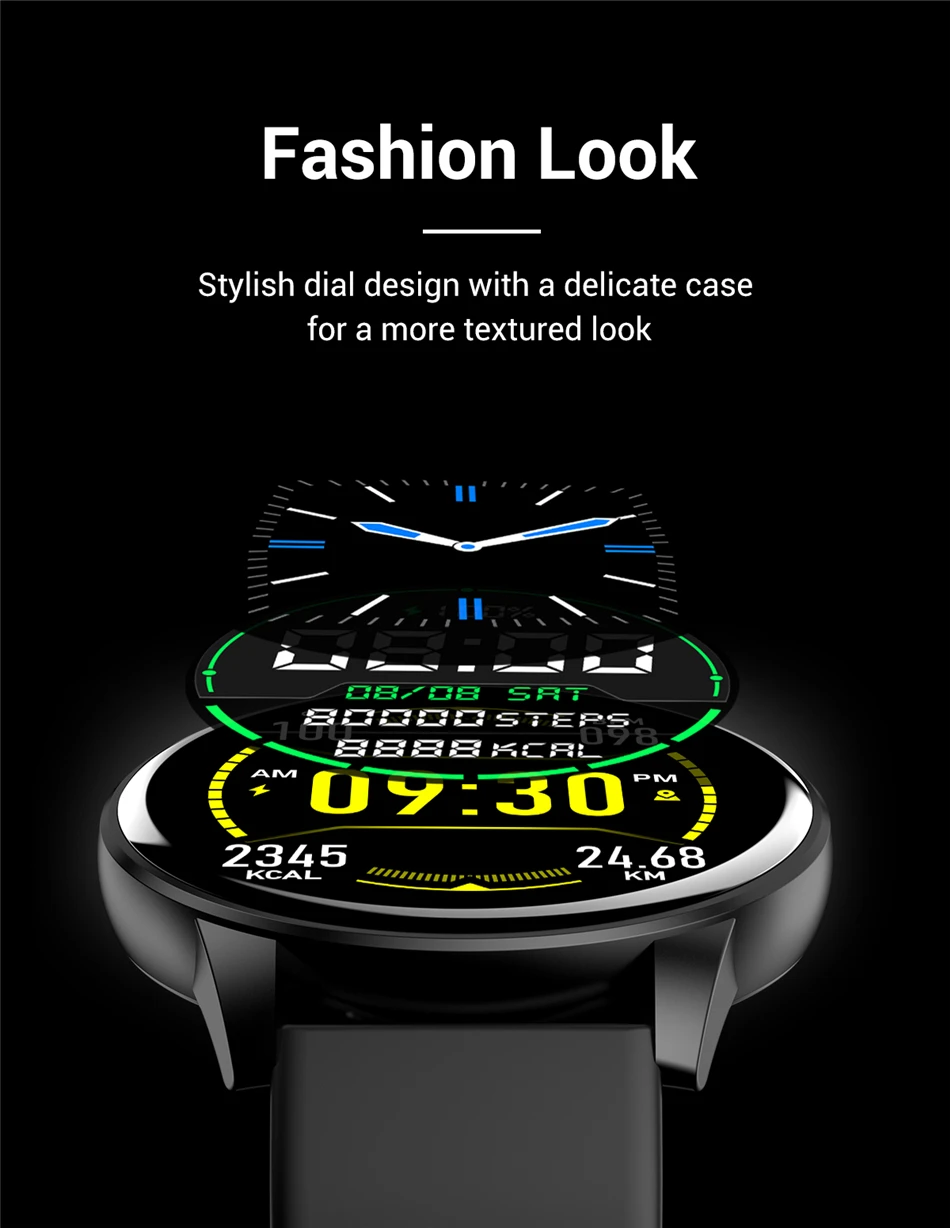 Unisex Sport Smart Watch For Android IOS