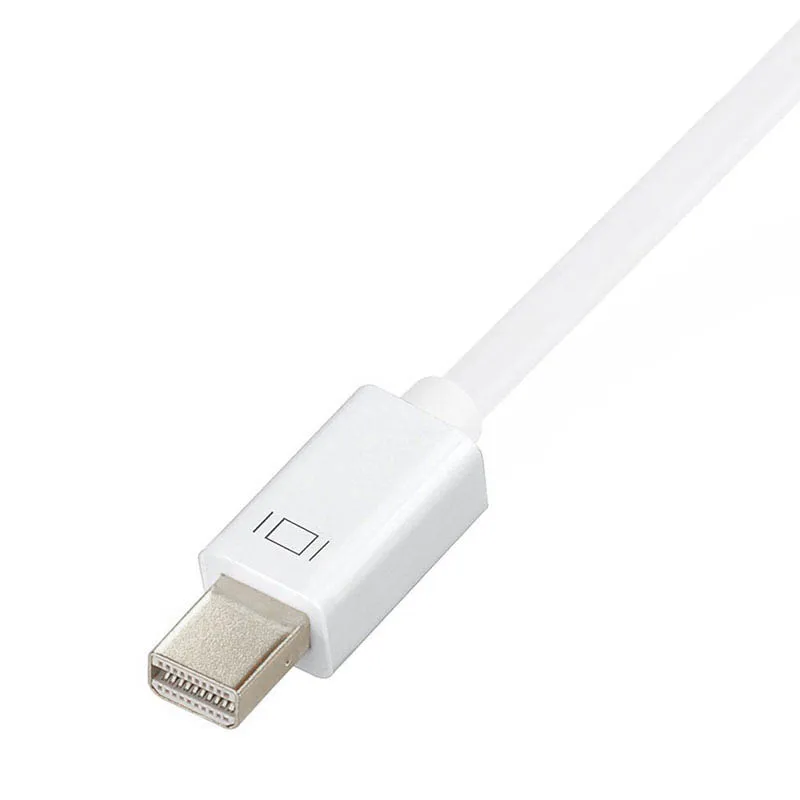 Thunderbolt Display Port dp Mini DP To VGA Adapter Converter Cable for font b Apple b