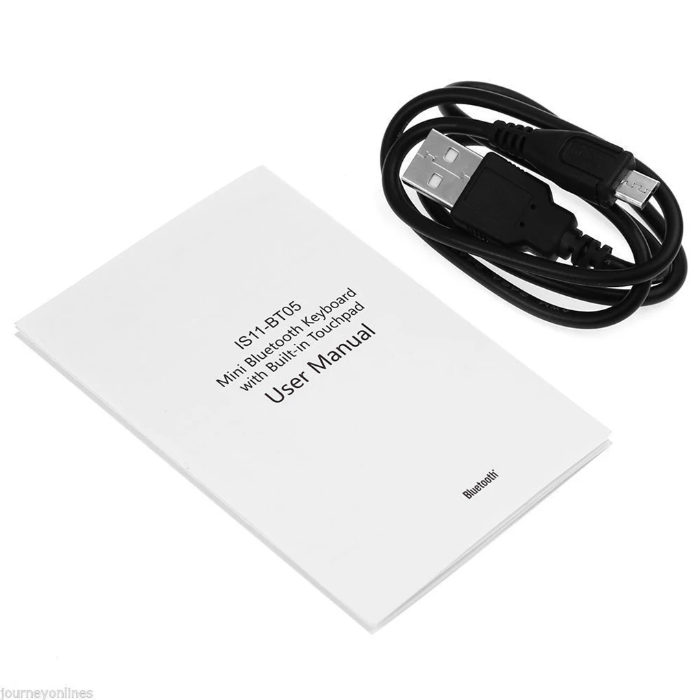 Bluetooth клавиатура с мультисенсорной сенсорной панелью Беспроводная портативная маленькая клавиатура для планшетов Windows