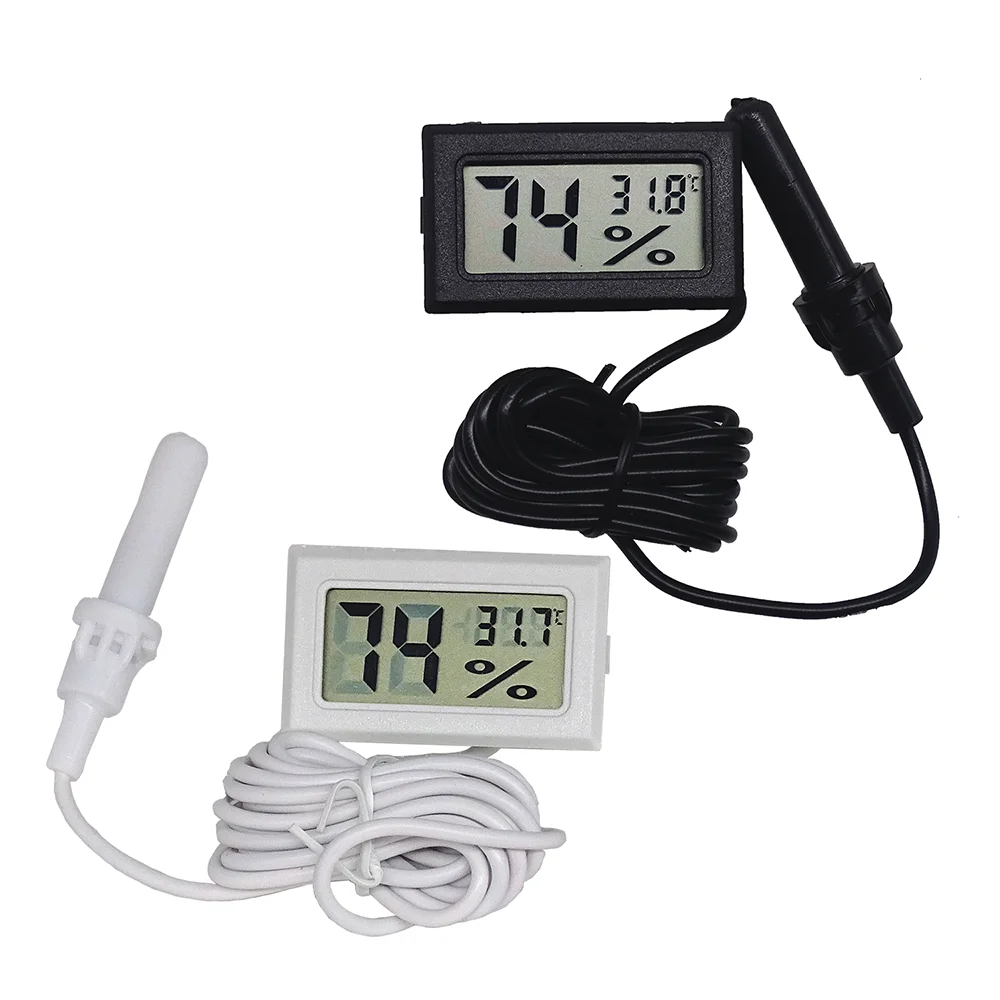 Мини ЖК-дисплей Цифровой термометр гигрометр термостат внутренний удобный