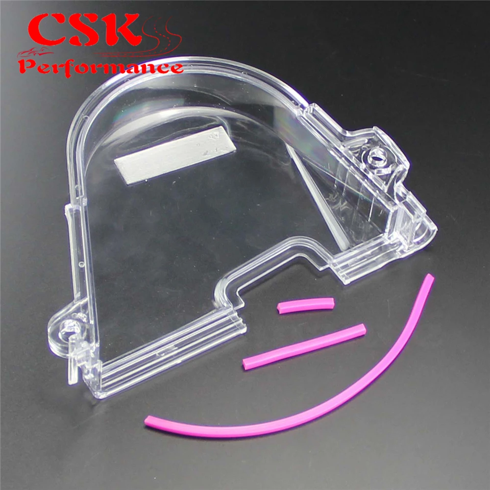 Clear Turbo Cam шкив зубчатый ремень Крышка для Honda Civic 96 00 D15 D16C|timing belt cover|cam pulleyclear cam cover |