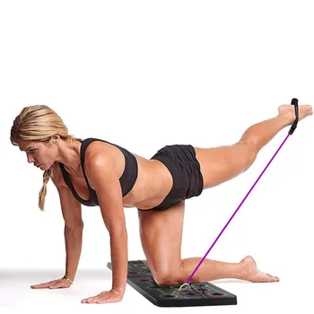 

Foldable Multi-functional Push Up Rack Board Abdominal Muscle Exercise Equipment Training Gym Home Workout Board