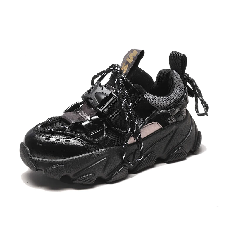 Новинка года; зимние женские кроссовки на шнуровке; повседневные кроссовки на платформе; удобная обувь для папы; женская обувь из вулканизированной кожи