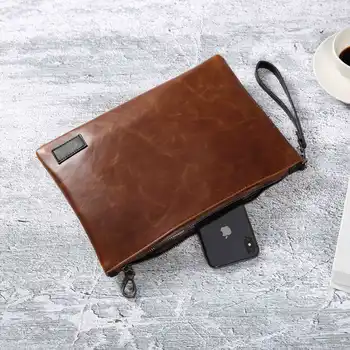 

Men Clutch Bags Casual Large Capacity Hand Bags for Male 200818-79