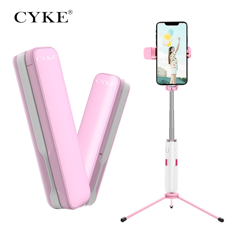 

CYKE Portable mini Selfie Stick Lightweight Bluetooth Remote for iPhone/Samsung/Huawei M1