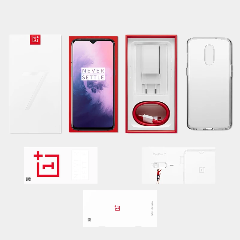 Оригинальная глобальная версия Oneplus 7 6 GB/8 GB 128 GB/256 Snapdragon 855 сотовый телефон