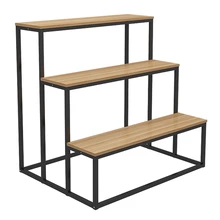 Цветочный выставочный цветочный горшок железного искусства провинции Пространство Крытый балкон на стене полки для хранения