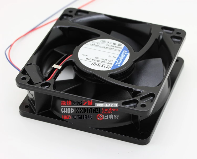 

Original 24V 11W 4114NXH 12038 12cm frequency converter cooling fan
