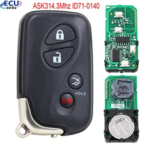 Image 1 - 4 düğme akıllı uzaktan anahtar ASK314.3Mhz ID71 0140 kullanım Lexus ES350 IS250 IS350 GS300 600H 2007 2009