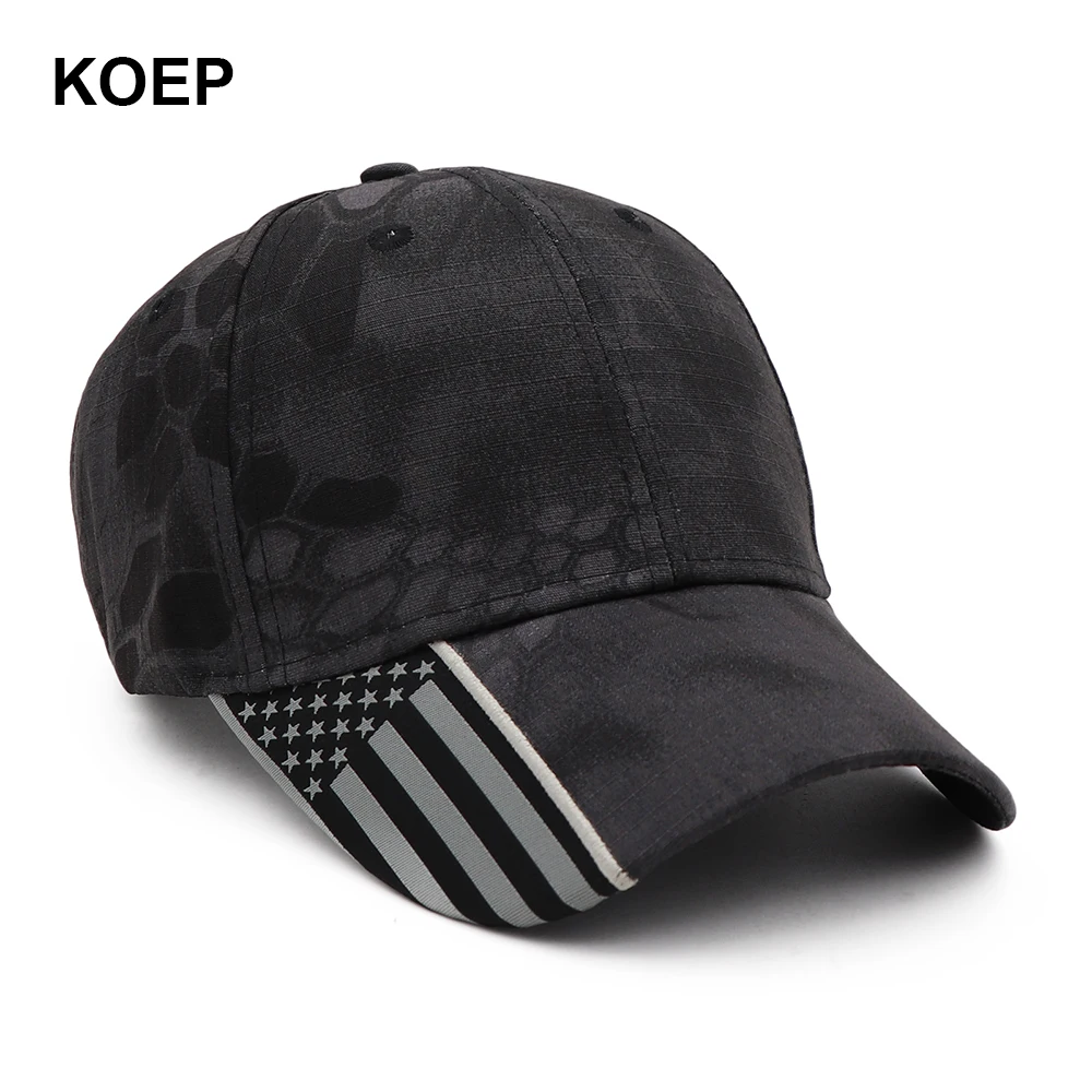 KOEP 2021 модные охотничий камуфляж бейсбольная кепка для мужчин и женщин с