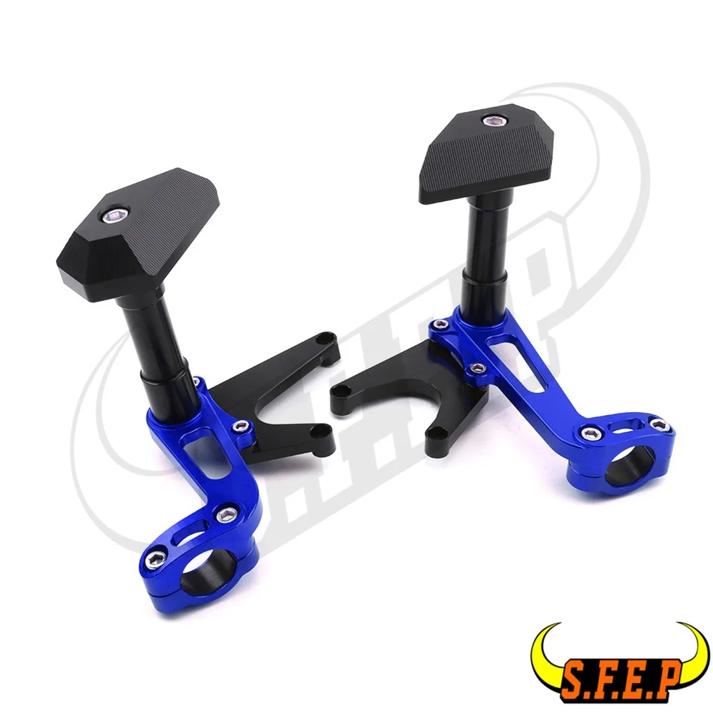 Motorcycle Aluminum Alloy Frame Anti-fall Engine Body Protector Slider Crash Cover For BMW G310R 2018-2019 | Автомобили и