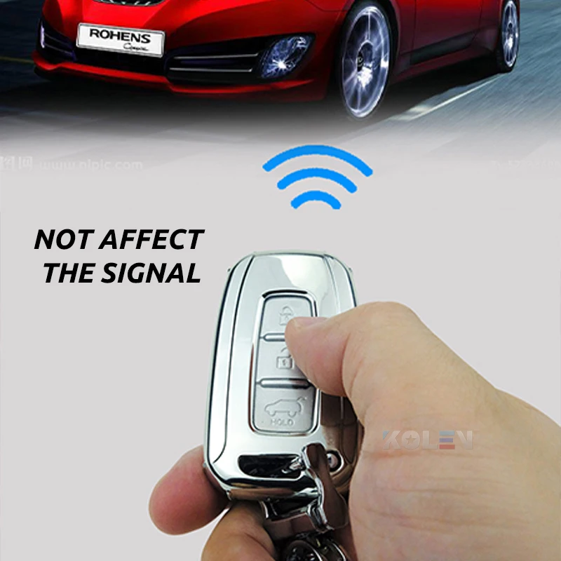 Cover chiave telecomando per Hyundai Solaris HB20 Veloster SR IX35 Accento Elantra i30 Per KIA k2 K3 RIO Sportage - H580c455f1e8a4a3aab16de98fba8b0a4l