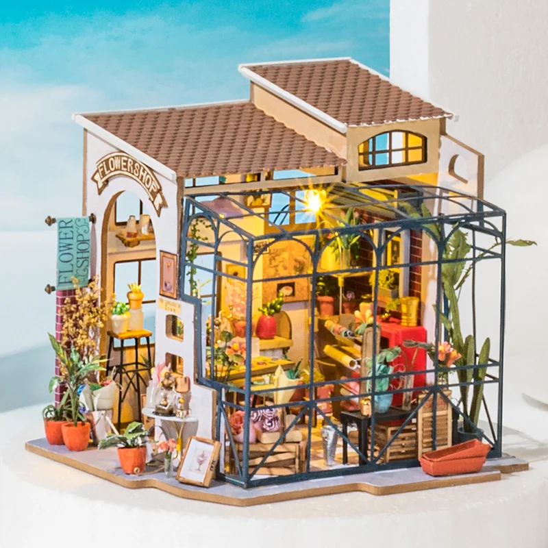 Robotime Rolife Diy Emily S Flower Shop Doll House With Furniture Children Adult Miniature Dollhouse Wooden Kits Toy Dg145 Doll House Accessories Aliexpress Robotime Rolife Diy Emily S Flower Shop Doll House With Furniture Children Adult Miniature Dollhouse Wooden Kits Toy Dg145 Doll House Accessories Aliexpress