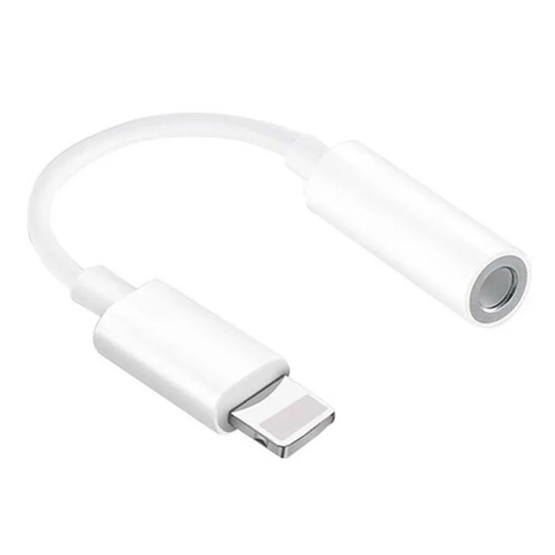 Высокое качество для iPhone 7 Lightning до 3,5 мм 2в1 аудио кабель Jack наушники адаптер - Цвет: For iOS 10.2