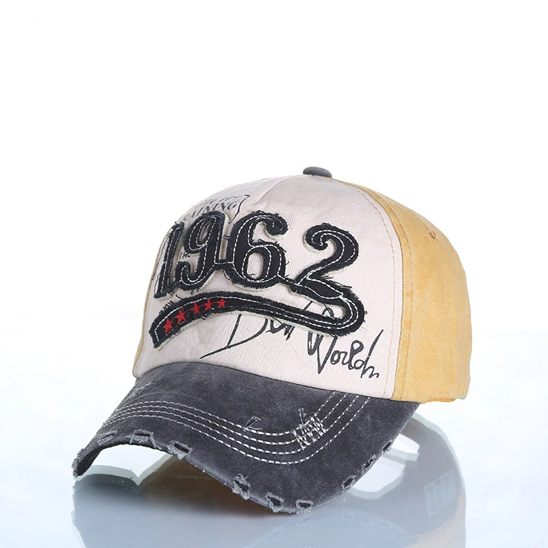Ретро Весенняя хлопковая бейсбольная кепка для женщин и мужчин Snapback шапка с вышивкой летняя кепка Кепка в стиле унисекс спортивные шляпы для папы шляпа - Цвет: S-6