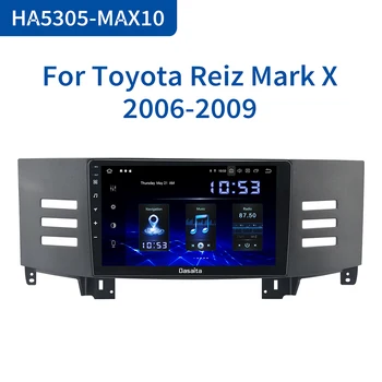 

Dasaita Car Multimedia Radio 1 Din Android 10.0 for Toyota Reiz 2006 2007 2008 2009 USB 9" Multi Touch Screen 1080P Video