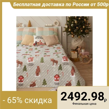 

Bedspread "Ethel" Euro Magic time, 230х210 cm, microfiber 5080098