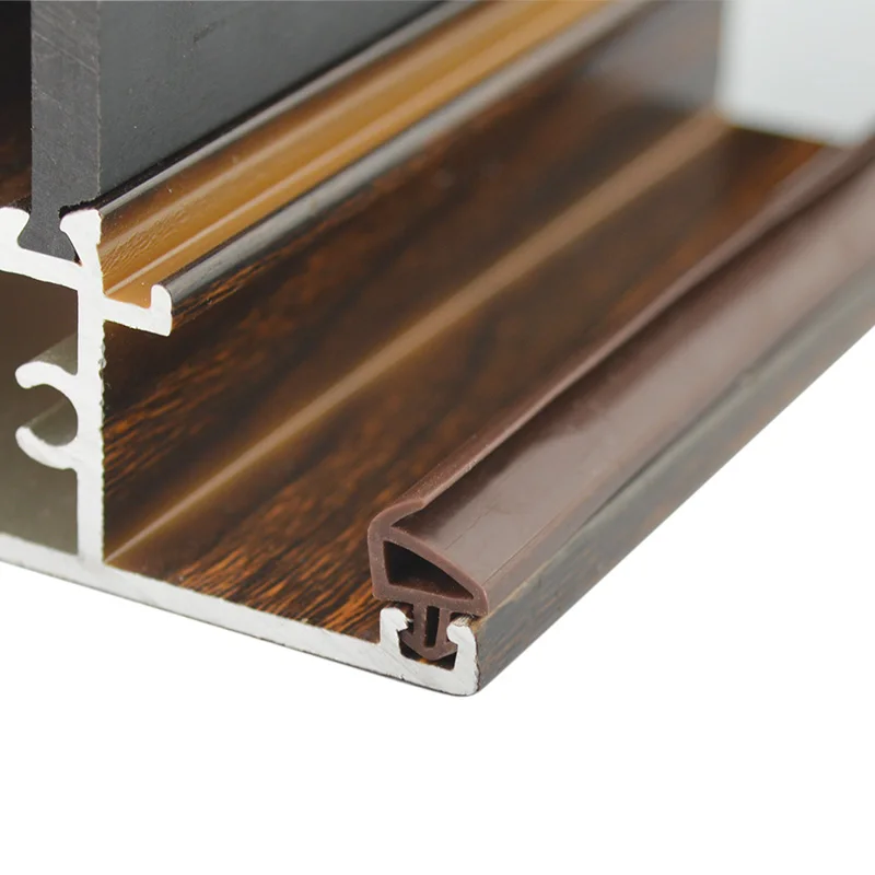 Tubular Gasket Weatherstrip Aluminium Door Window Slot Seal Strip