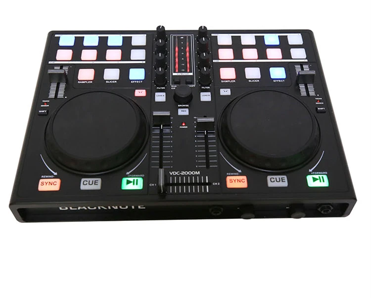 NEW BLACKNOTE DJ controller to play disc players Mixing MIDI computer sound mixer mixing console audio | Электроника