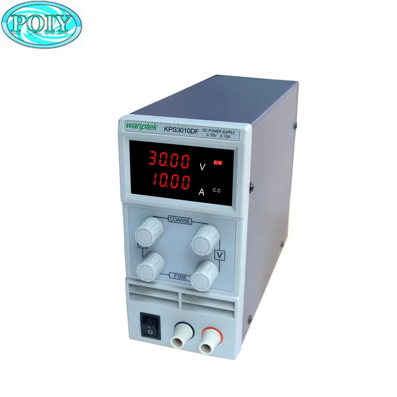 KPS3010DF 110 V/220 V Регулируемый Высокоточный светодиодный переключатель с дисплеем, функция защиты источника питания постоянного тока 30V 10A 0,01 V 0.001A