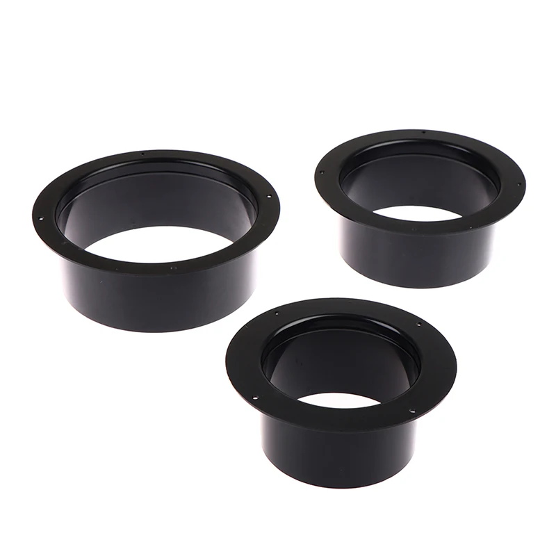 ABS Flange Ventilation Piping Connector Wall Range Hood Flange Adapter For Duct Fan Kitchen Air Vent Exhaust Ventilator