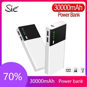 電源銀行30000 2600mahのusbタイプc pd高速充電大容量急速充電3.0 powerbank外部バッテリー電話