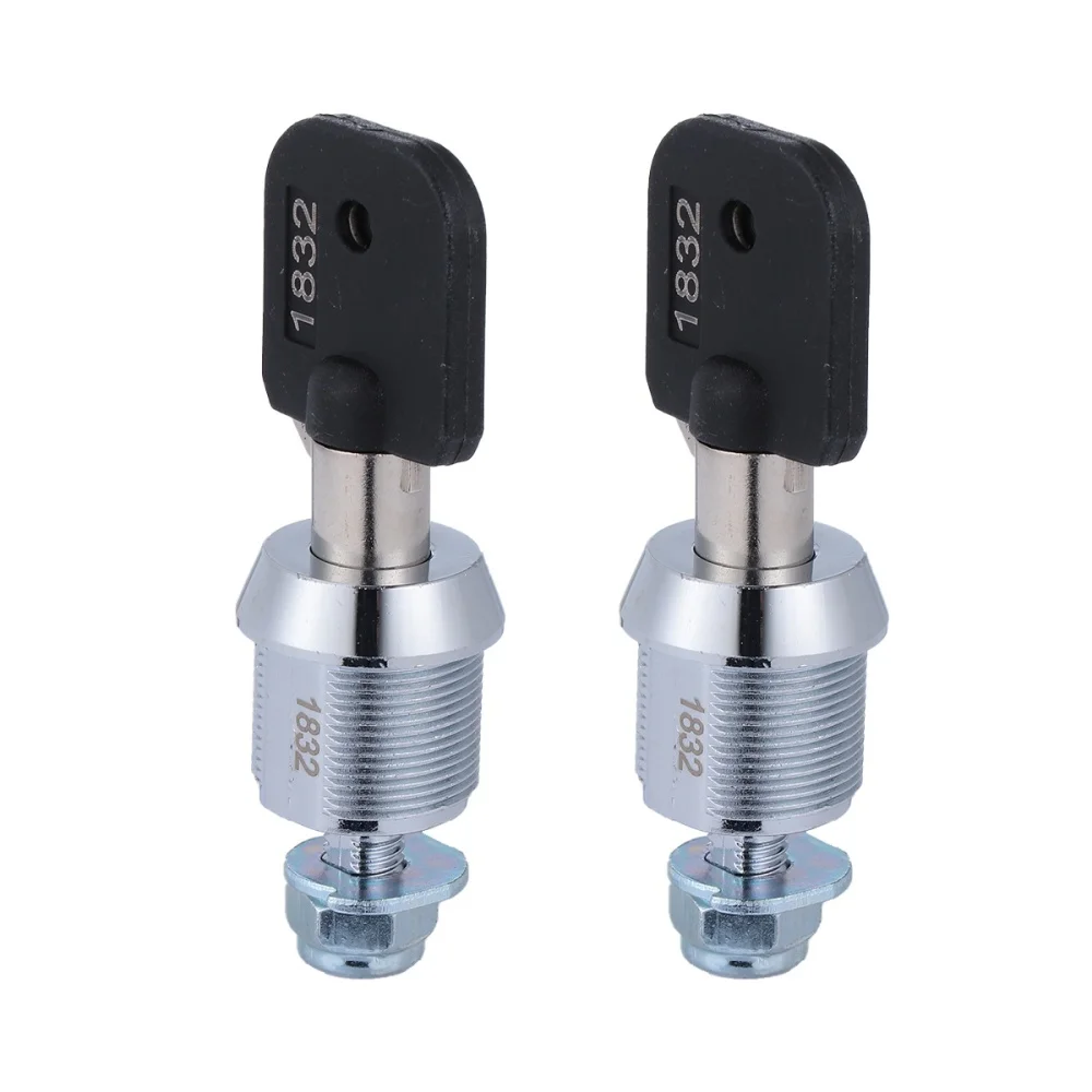 

2pcs Tubular Cam Lock 17mm Atom Lock Drawer Toolbox Locker Door