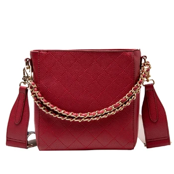 

Beibaobao Brand Women's Shoulder Bags Luxury Pu Leather Bucket Chains Women Handbags Designer Messenger Bag 2020 Designer Bag