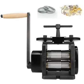 

Professional Metal Manual Combination Rolling Mill Machine Jewelry Making Tool Processing Equipment Machine for Jeweler Making