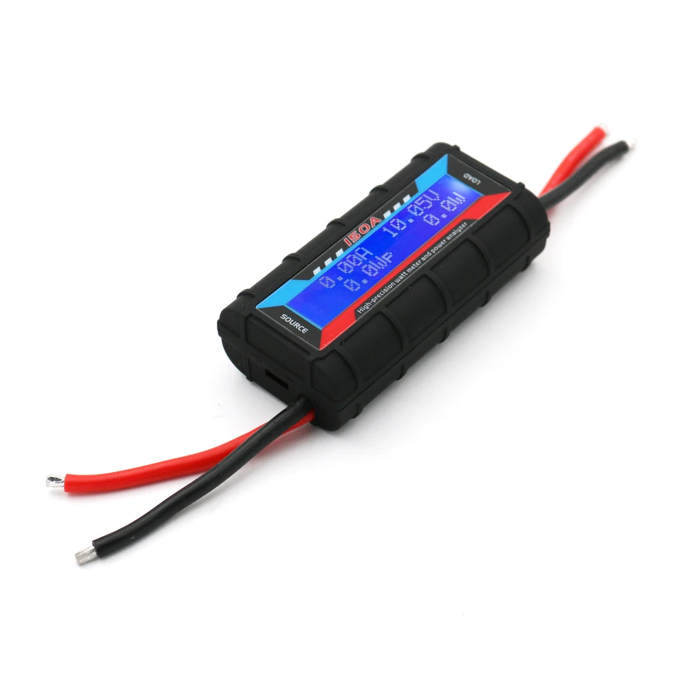 130A 150A 200A RC Высокоточный ватт-метр и анализатор мощности с ЖК-дисплеем подсветкой